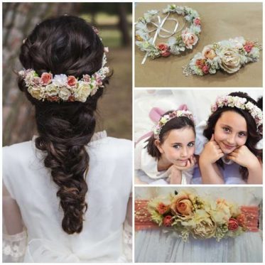 TOCADOS DE NIÑAS Y COMUNIÓN