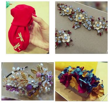 DIADEMAS, TIARAS Y PEINECILLOS