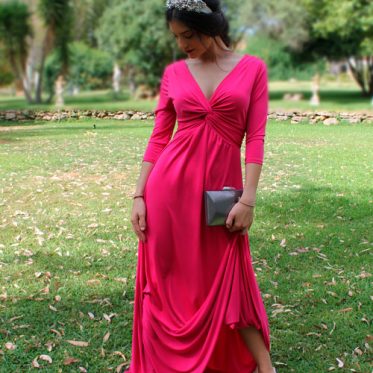 VESTIDO ABRIL MAGENTA