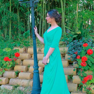 VESTIDO EVEL VERDE AGUA